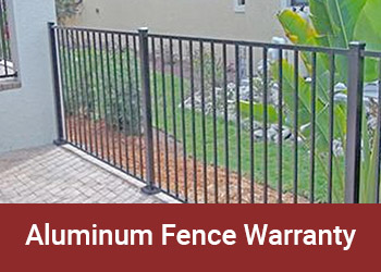 Aluminum Fence Warranty