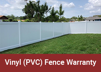 Vinyl (PVC) Fence Warranty